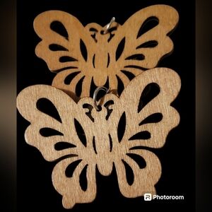 Wood Earrings  - Lightweight